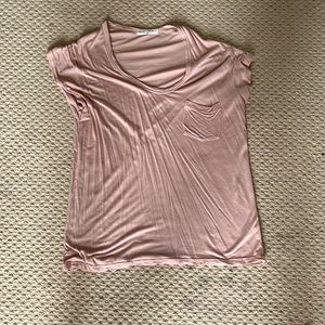Light pink pocket tee